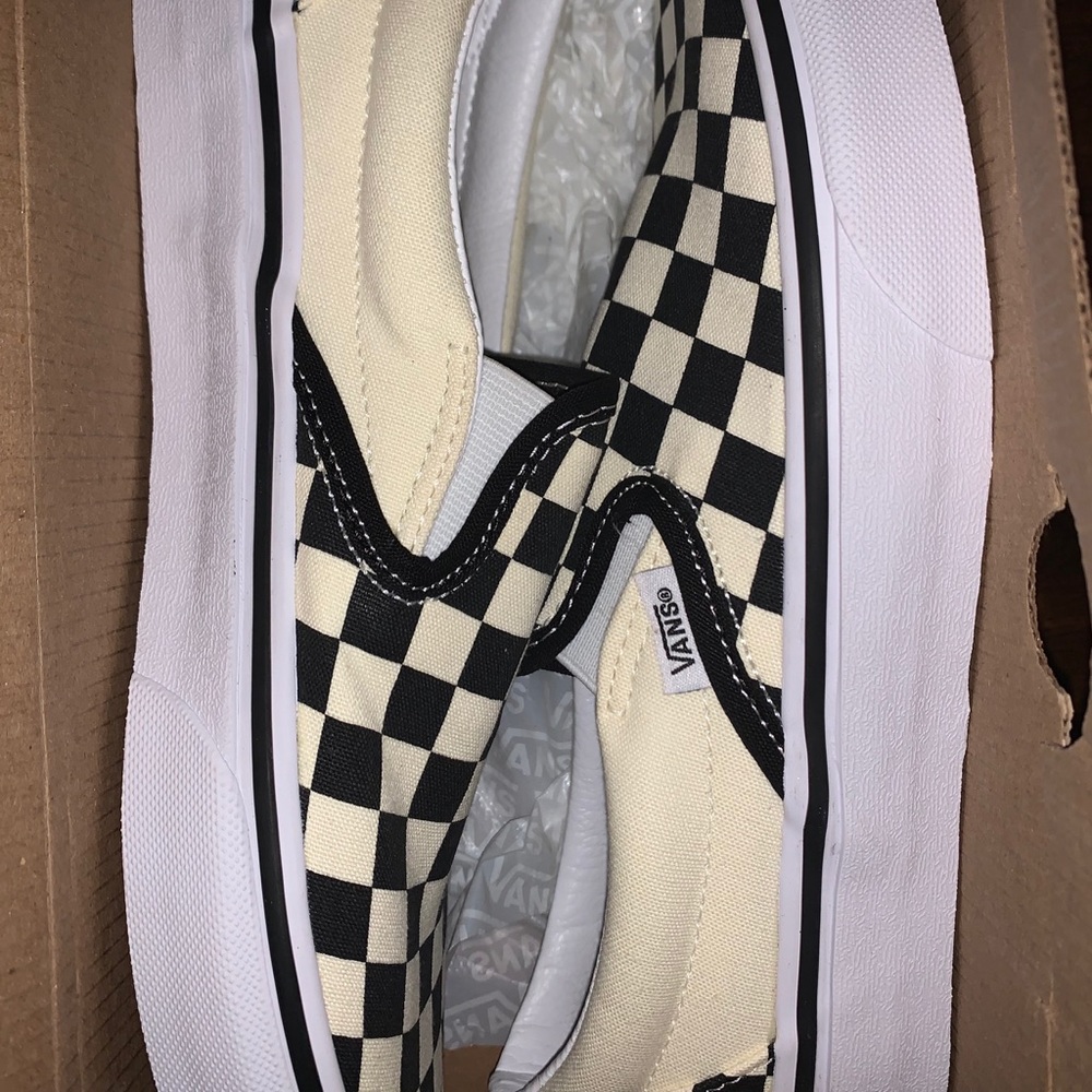Checkered Vans